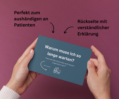 Warum muss ich so lange warten?