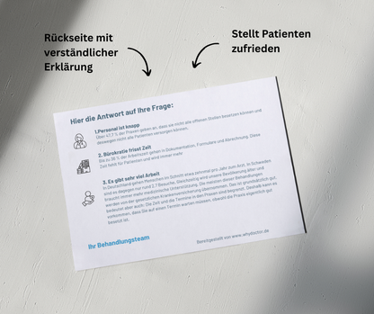 Warum bekomme ich keinen (kurzfristigen) Termin?